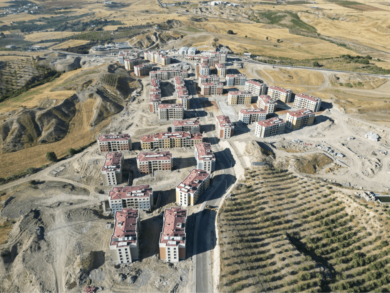 Adıyaman Kahta Deprem Konutları İnşaatı İle Altyapı Ve Çevre Düzenleme İşi