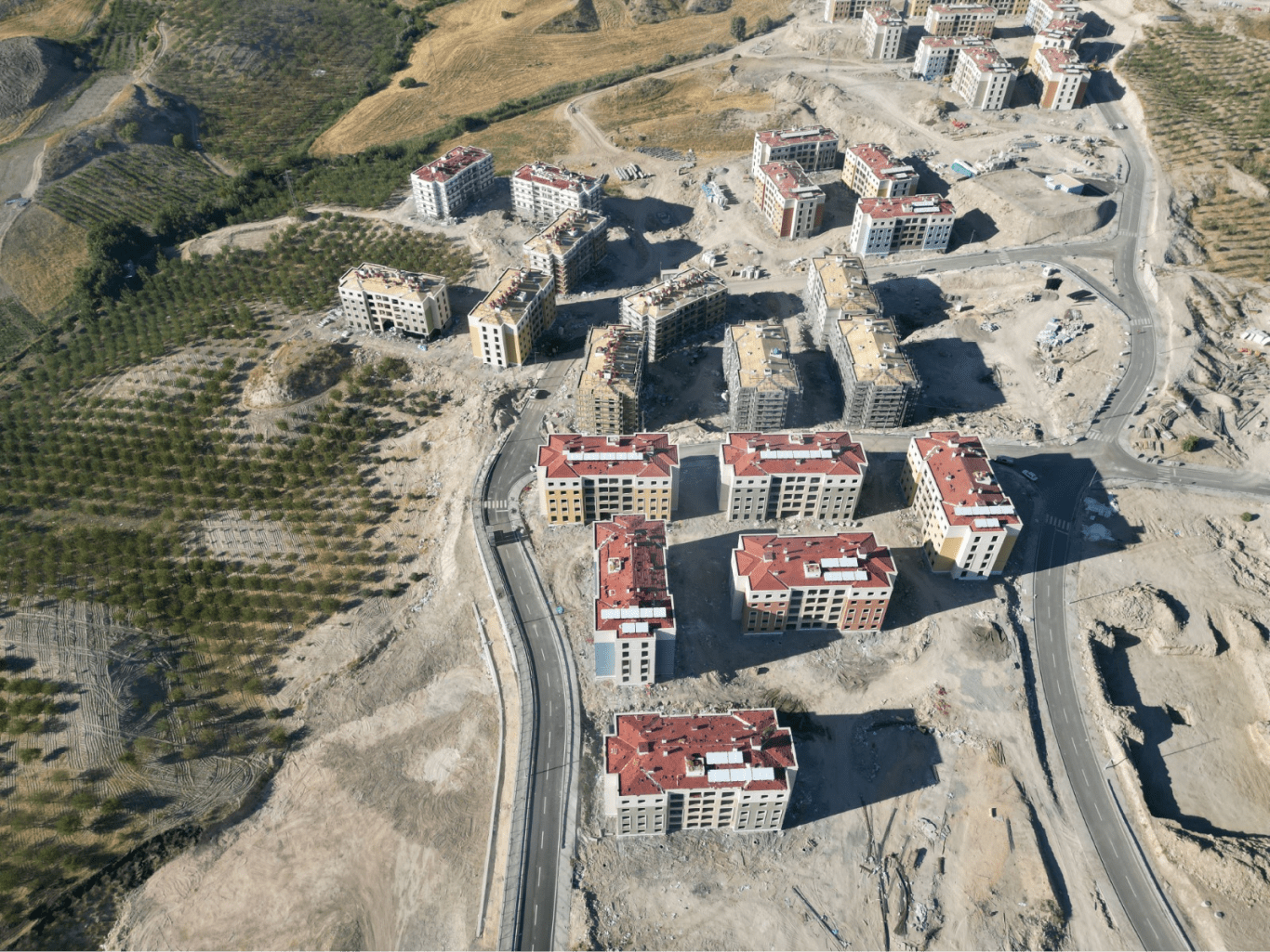 Adıyaman Kahta Deprem Konutları İnşaatı İle Altyapı Ve Çevre Düzenleme İşi