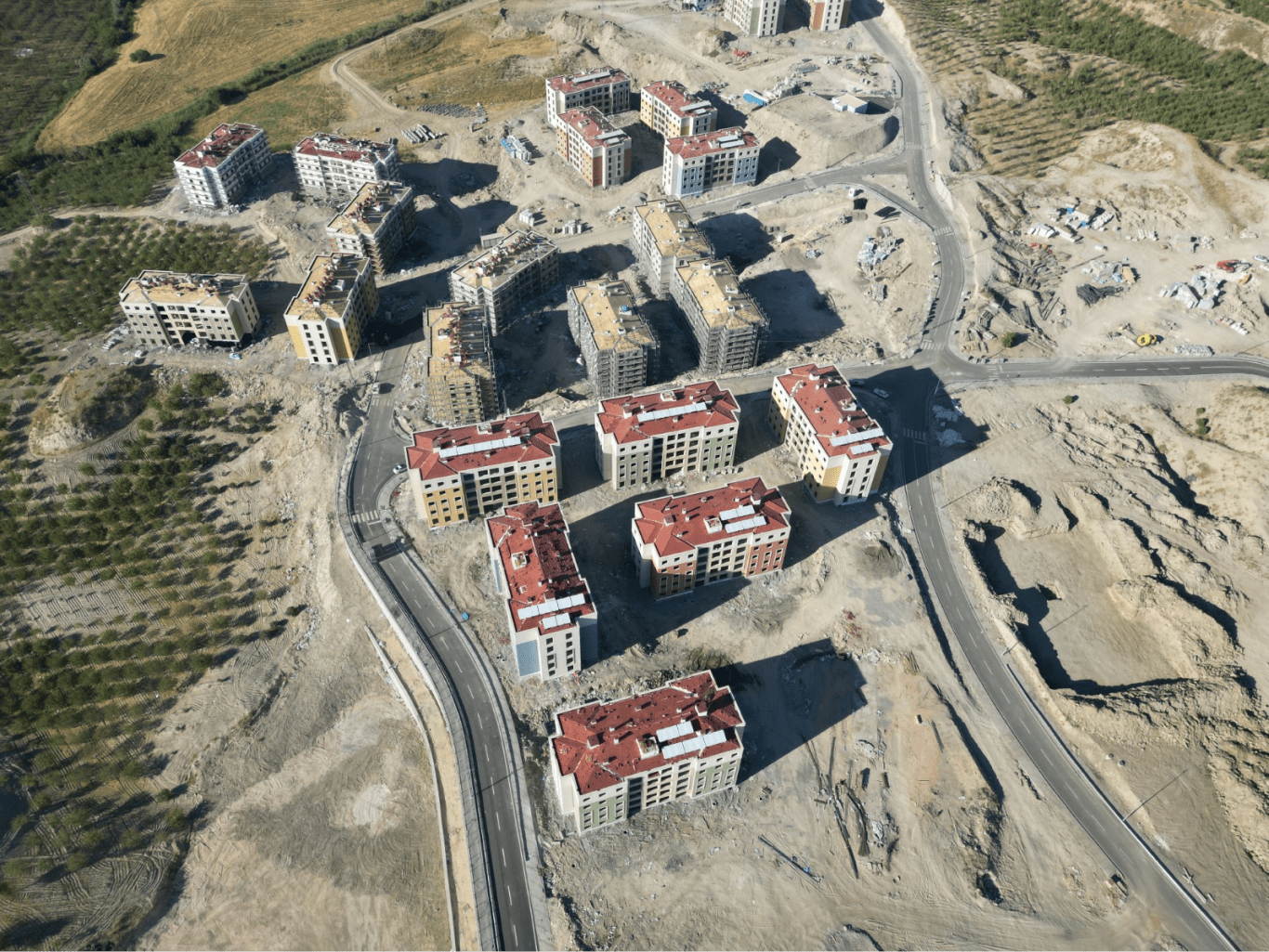 Adıyaman Kahta Deprem Konutları İnşaatı İle Altyapı Ve Çevre Düzenleme İşi