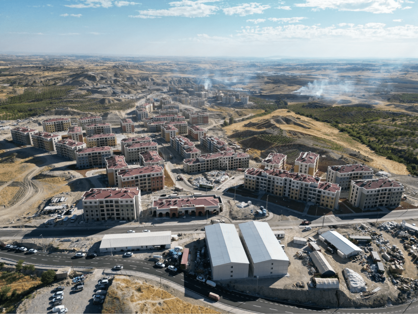 Adıyaman Kahta Deprem Konutları İnşaatı İle Altyapı Ve Çevre Düzenleme İşi