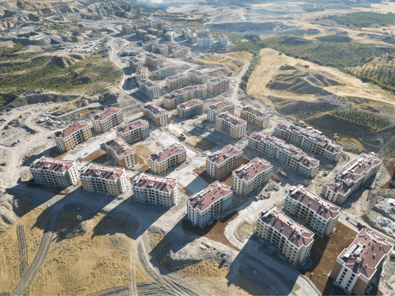 Adıyaman Kahta Deprem Konutları İnşaatı İle Altyapı Ve Çevre Düzenleme İşi