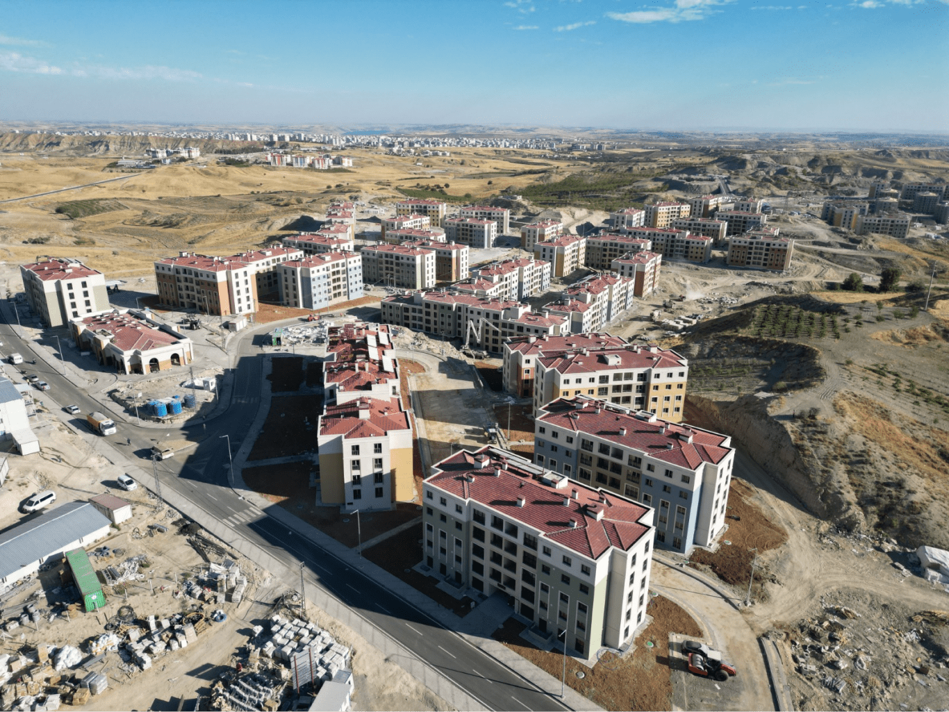 Adıyaman Kahta Deprem Konutları İnşaatı İle Altyapı Ve Çevre Düzenleme İşi