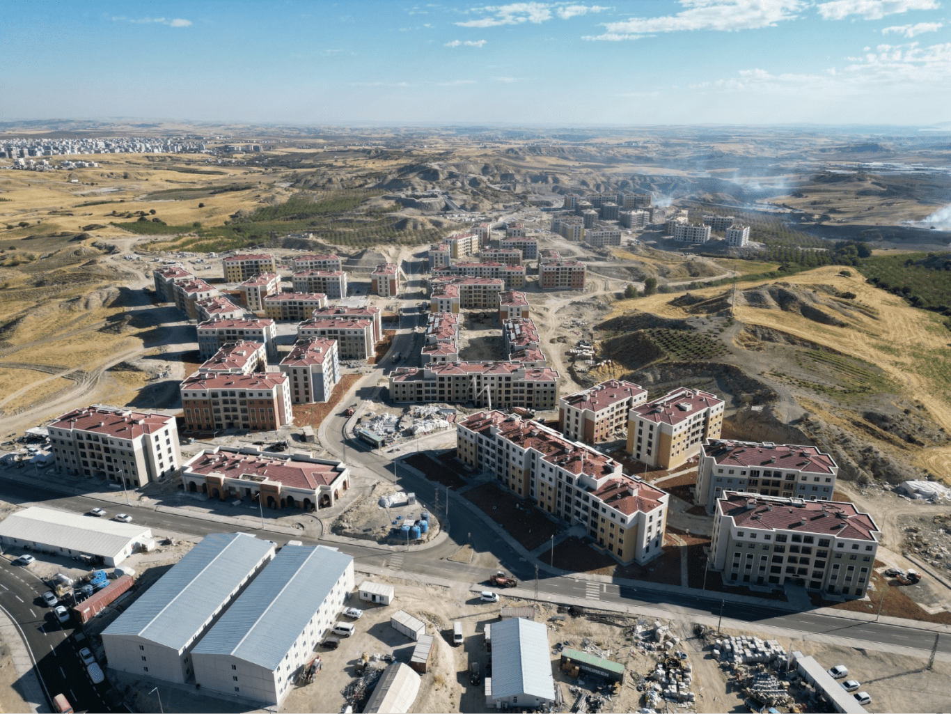 Adıyaman Kahta Deprem Konutları İnşaatı İle Altyapı Ve Çevre Düzenleme İşi