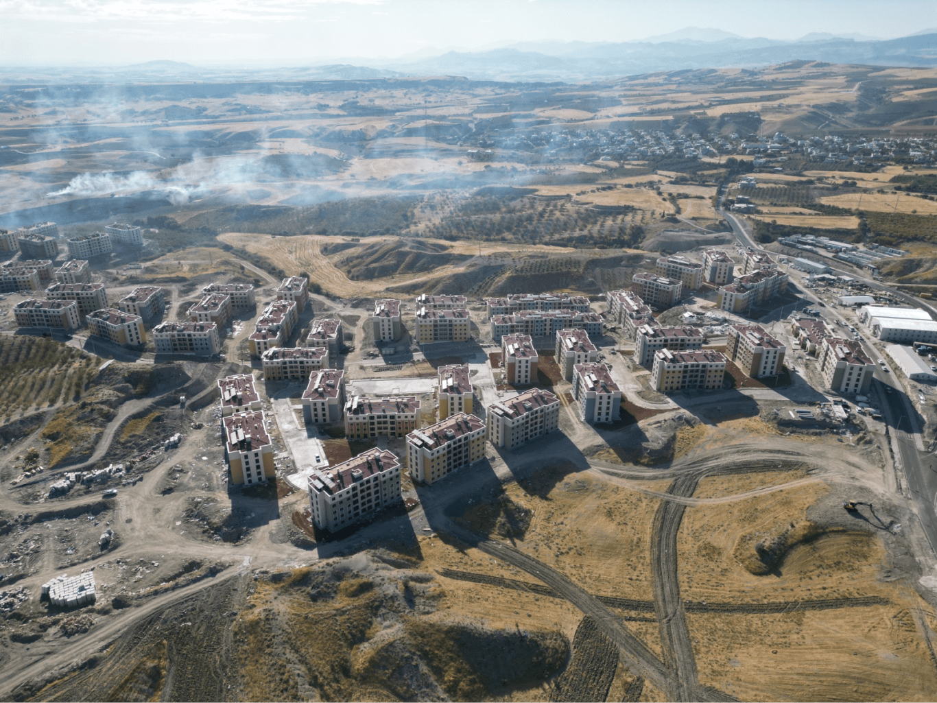 Adıyaman Kahta Deprem Konutları İnşaatı İle Altyapı Ve Çevre Düzenleme İşi